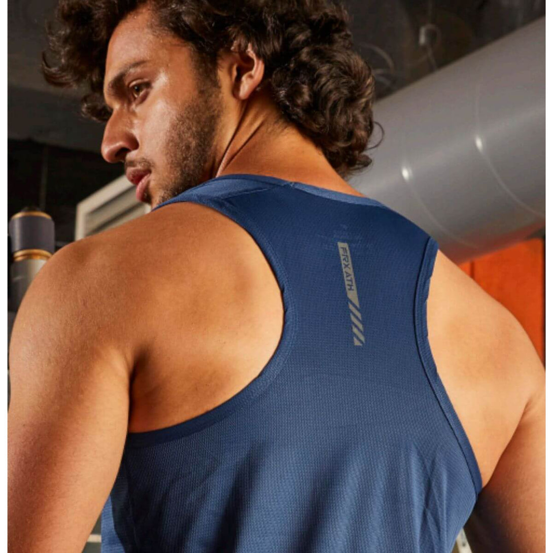 Technosport Unsleeves T-Shirt (FX-142, Blue)