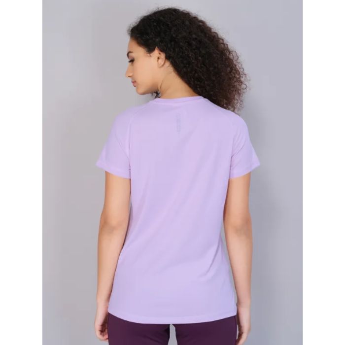 Technosport Women Active Slim Fit T-Shirt-W105 (Lilac)