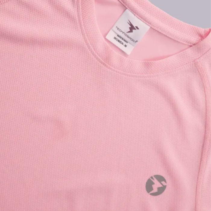 Technosport Women Active Slim Fit T-Shirt-W105 (Peach)