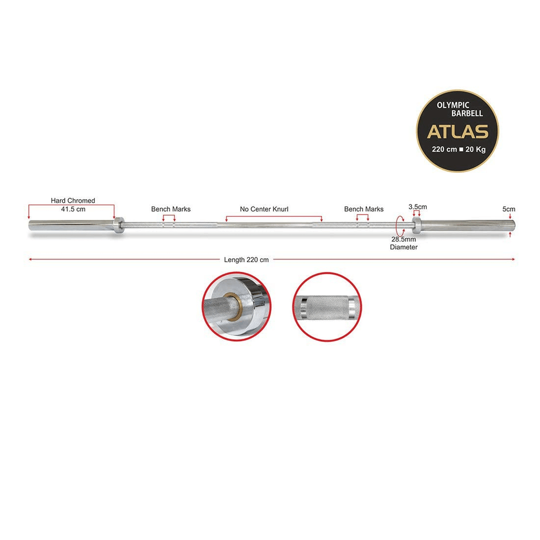 Usi Atlas Olympic Barbell (OB350)