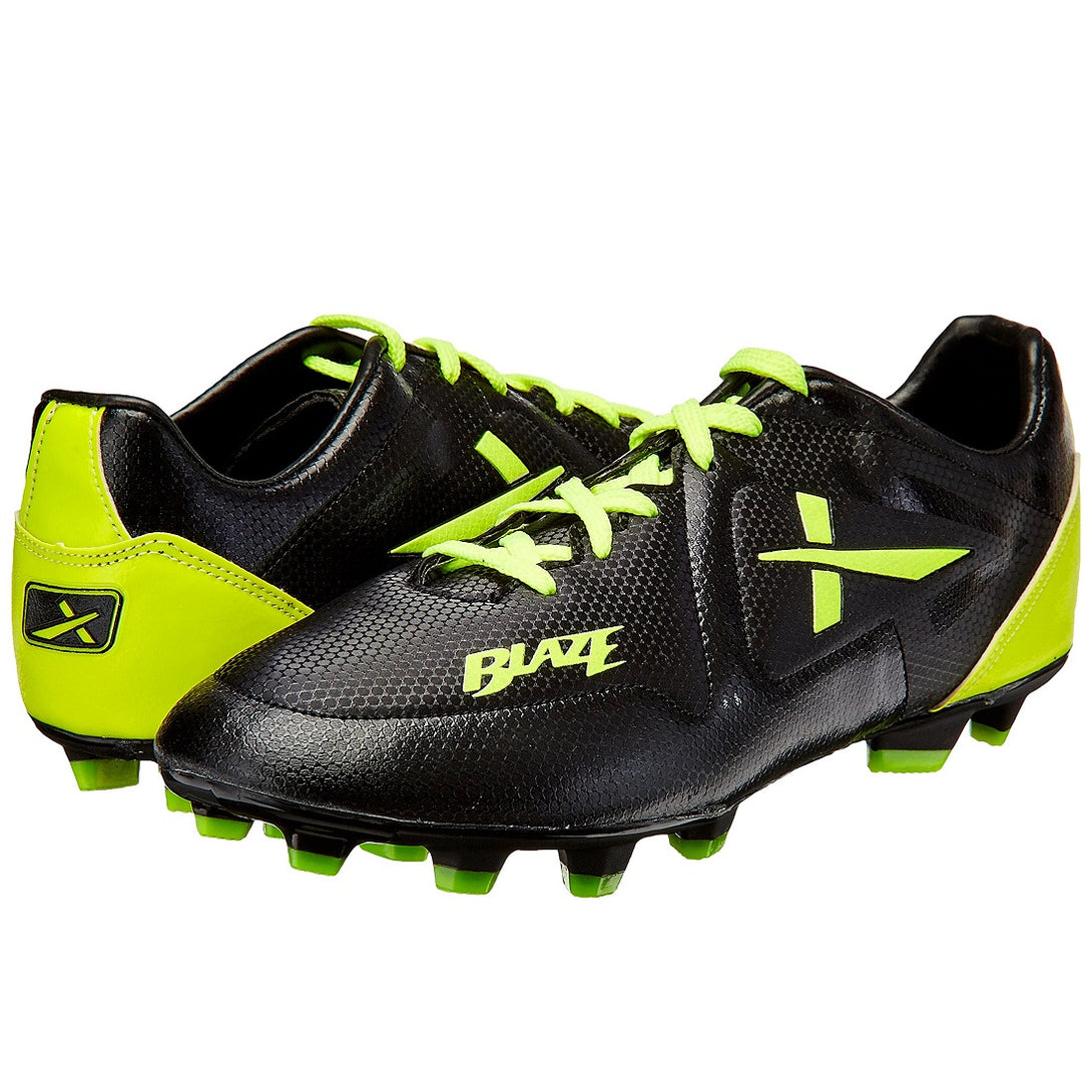 Vector-x Blaze Football Studs (Black/Green)