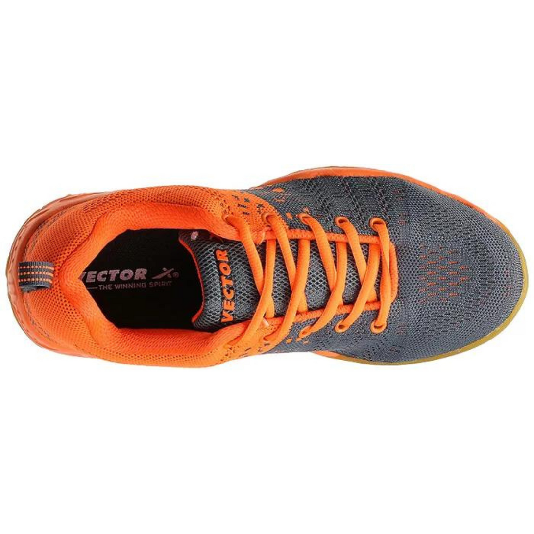 Vector-x Stud CS-2030 Badminton Shoes (GRY/ORG)