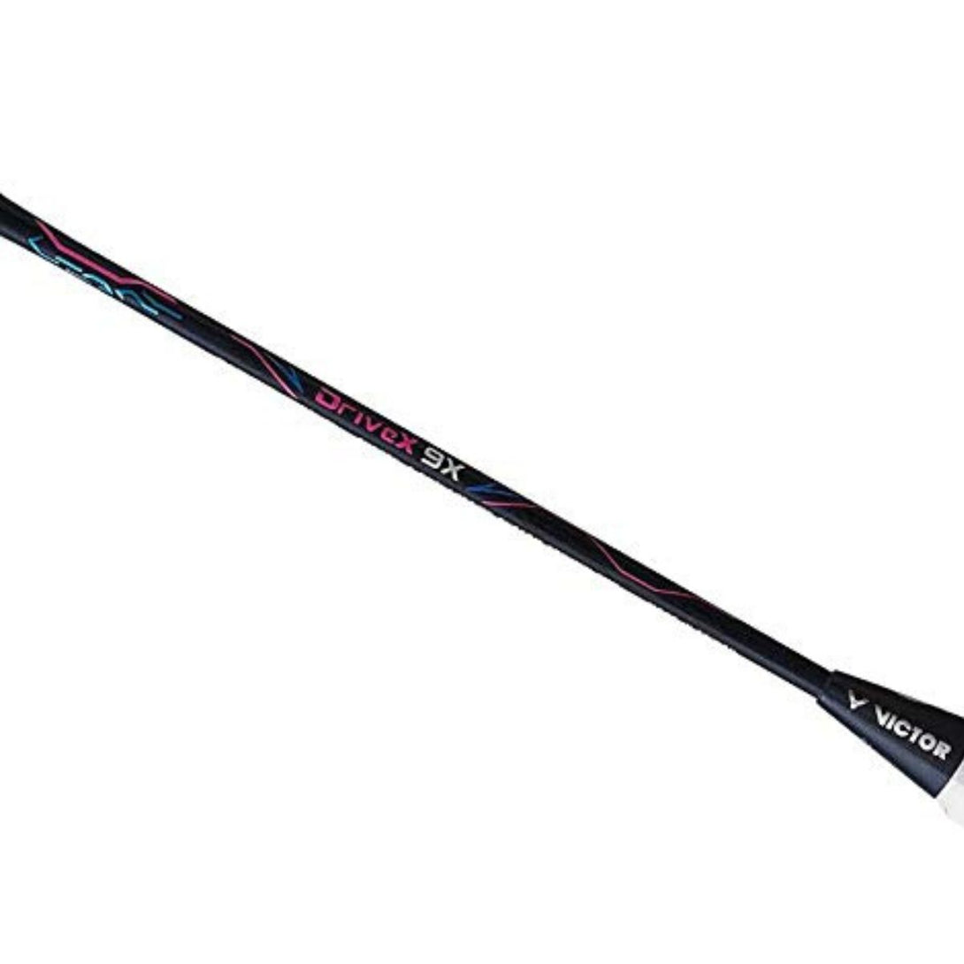 Victor DriveX-9X Series Unstrung 4U Badminton Racket-Dark Blue