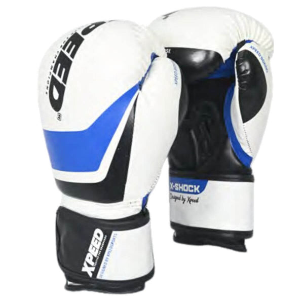 Xpeed XP2473 X-Shock Gloves (White/Blue)