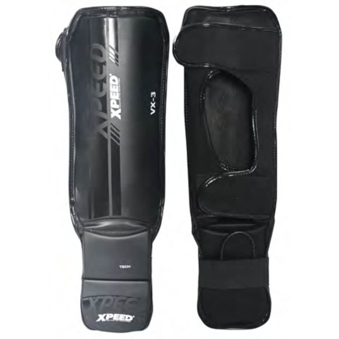 Xpeed XP3058 Matt PU Grappling Shin Guard