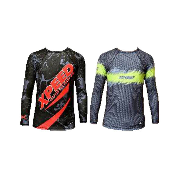 Xpeed XP707 Sublimation Long Sleeve Rash Guard- Mens