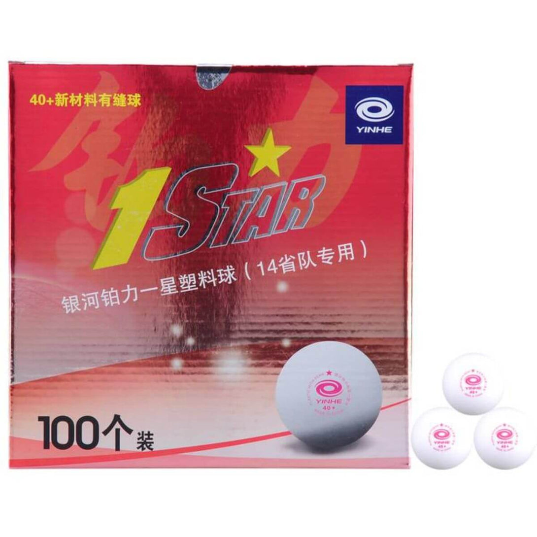 Yinhe 1 Star Seam Table Tennis Ball ( Pack of 100)