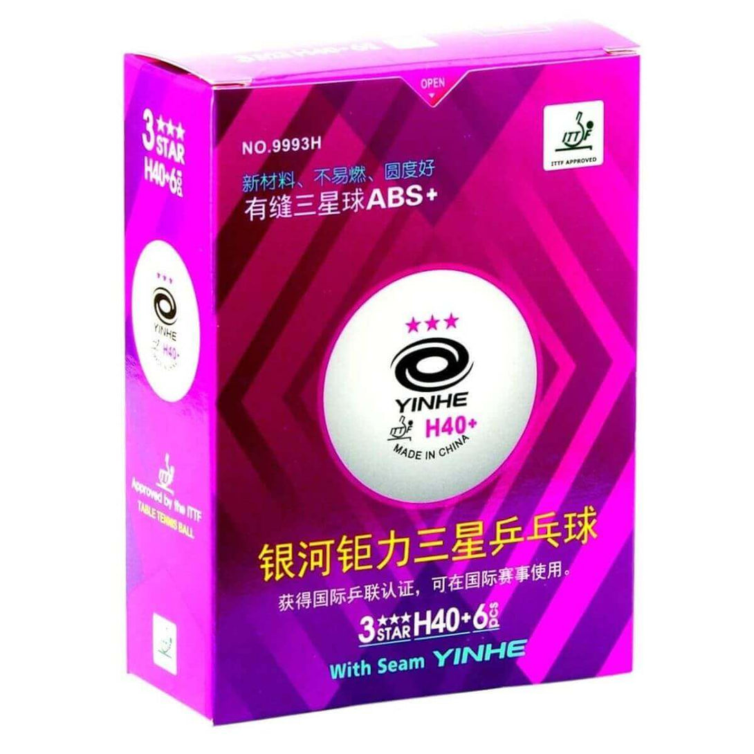 Yinhe 3 Star H40+Seam Table Tennis Balls