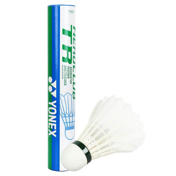 Yonex Aeroclub TR Badminton Feather Shuttlecock(Pack of 1, 12 Cocks )